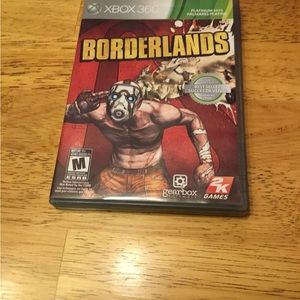 Xbox 360 Borderlands game